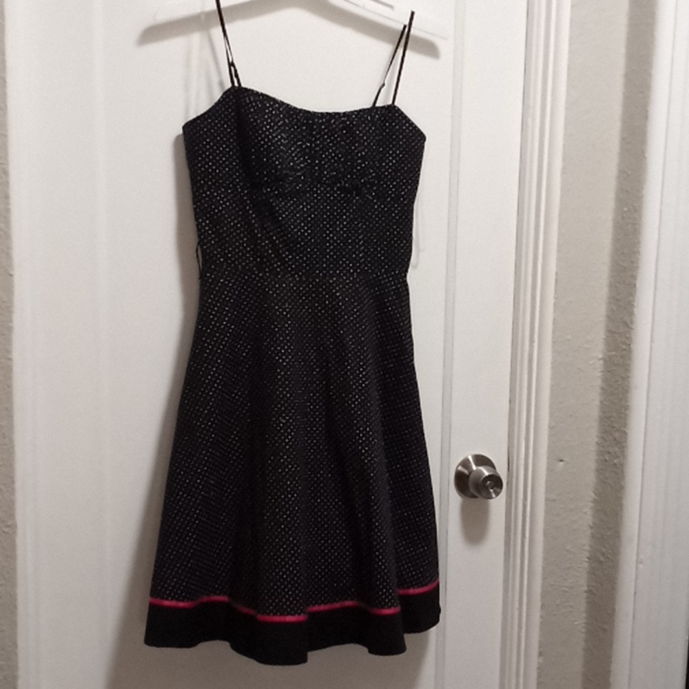 Polka dot party dress